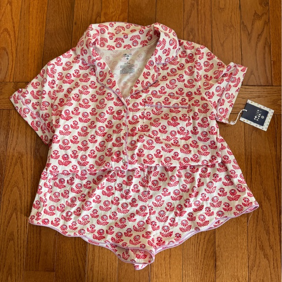 NWT Roller Rabbit X Target Collab Pink Floral PJ Set - Picture 6 of 7